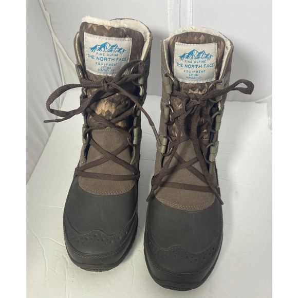 The North Face women's waterproof winter boots size 6.5 - Picture 4 of 9
